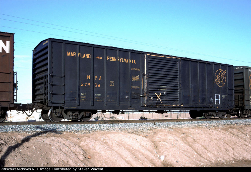 Maryland & Pennslyvania box car MPA #37998